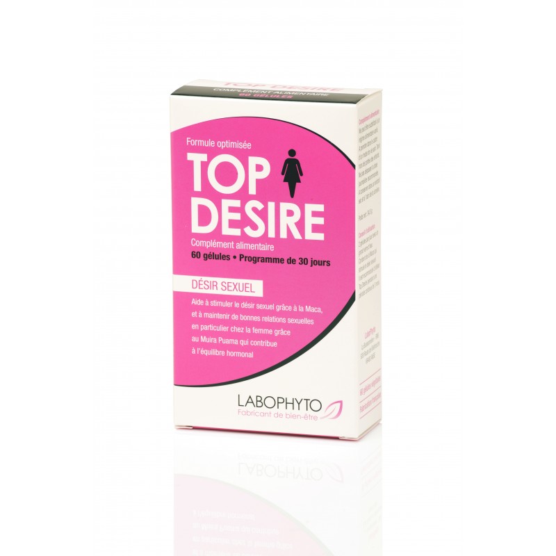 LABOPHYTO Aphrodisiaque Femme - TopDesire  - cure 1 mois