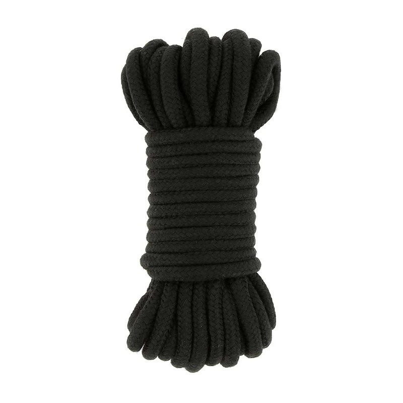 BE HAPPY Corde Classique coton noir 10m