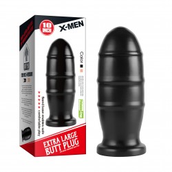 X-MEN Extra large butt plug strié