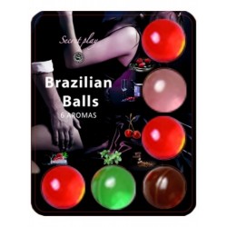 SECRET PLAY Brazilian Balls Assortiment de 6