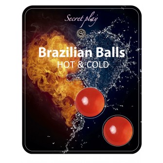 SECRET PLAY Brazilian Balls Effet chaud/froid par 2