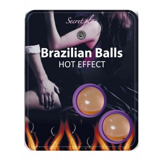 SECRET PLAY Brazilian Balls Effet chaud par 2