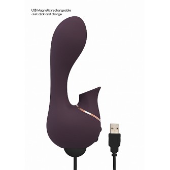 IRRESISTIBLE Mythical violet Stimulateur vaginal et clitoridien