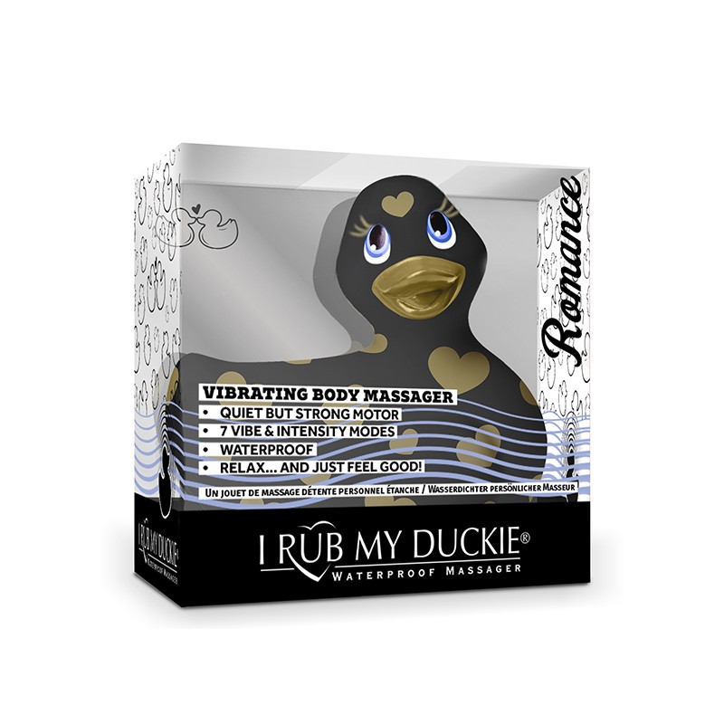 MYTIQUE VIBROMASSEUR LE Sextoy BIG TEAZE TOYS - I Rub My Duckie 2.0 - canard vibrant ROMANCE pour la stimulation clitoridienne