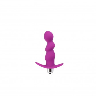 ECO Toys Plug anal ondulé vibrant violet