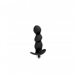 ECO Toys Plug anal ondulé vibrant noir