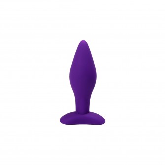 Plug anal SILICONE Confidence L Violet BE HAPPY