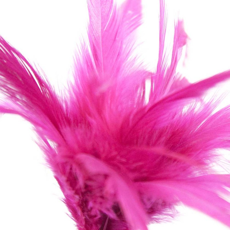 EASY BONDAGE Plumeau élégant plumes rose