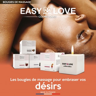 Bougie de Massage - Douceur de Coco -EASY LOVE Cosmétiques