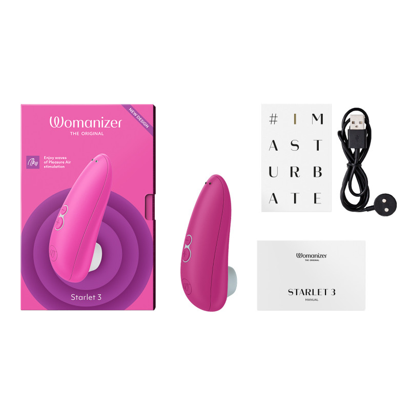 Stimulation du clitoris par aspiration STARLET 3 de Womanizer