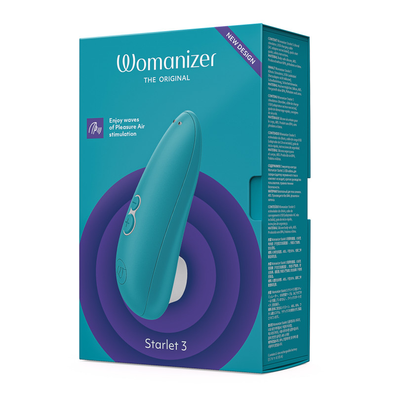 Womanizer Starlet 3 - Aspirateur de Clito Turquoise