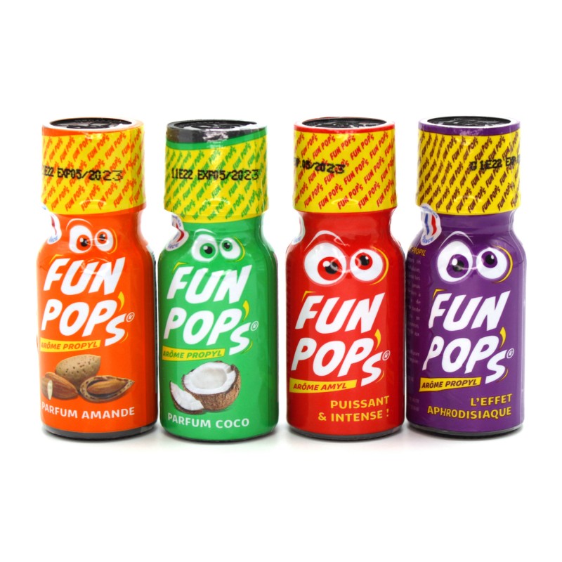 Game de Poppers Fun Pops rapide fort et puissant