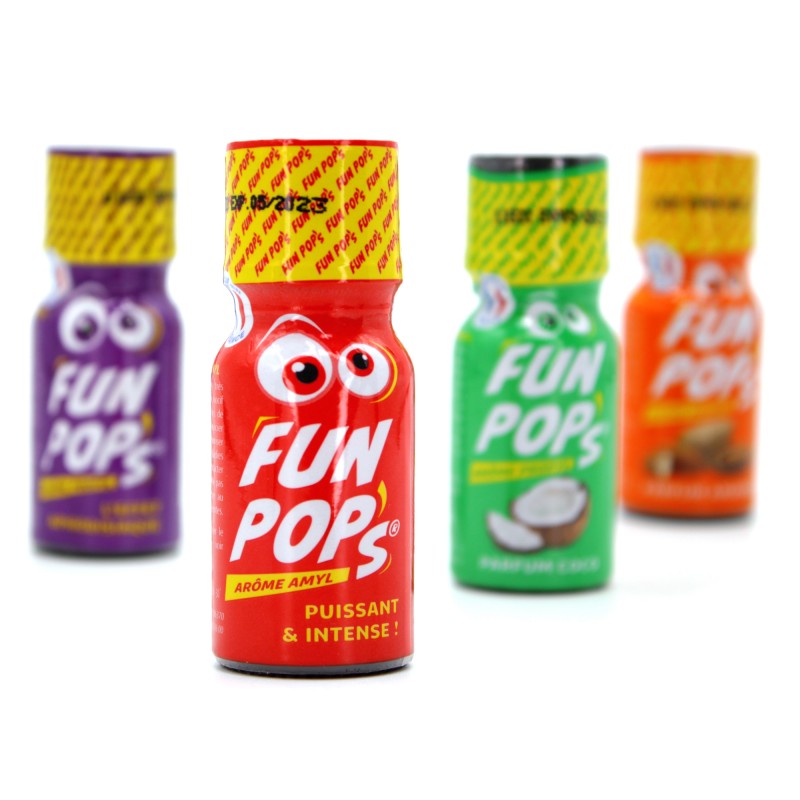 Poppers Fun Pop's - nitrite d'IsoAmyl - 15 ml