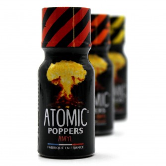 Poppers Atomic - nitrites d'Alkyle - 15 ml - Made in France.