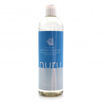 Gel Nuru Be Sensual 500 ml - Fabriqué en France 98 % d’ingrédients d’origine naturelle