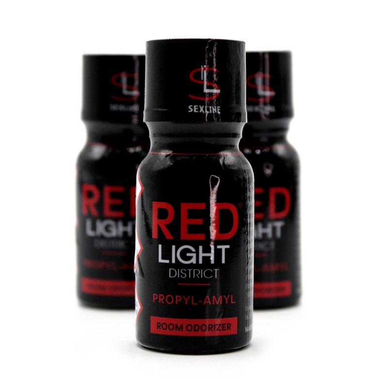 Sexline poppers euphorisant Red Light District 15 ml Propyl Amyl