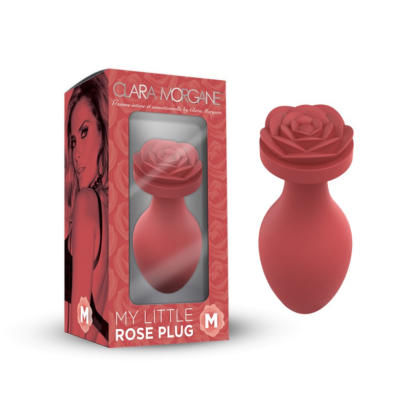 Clara Morgane Plug anal silicone Rose M