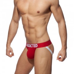 My basic Jock Strap Addicted couleur rouge