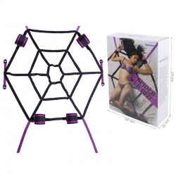 Kit Spider Bed - Attaches de lit bondage Toile d'araignée Kink Bdsm