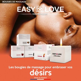 Bougie de massage Vanille Solaire | EASY LOVE COSMETIQUES