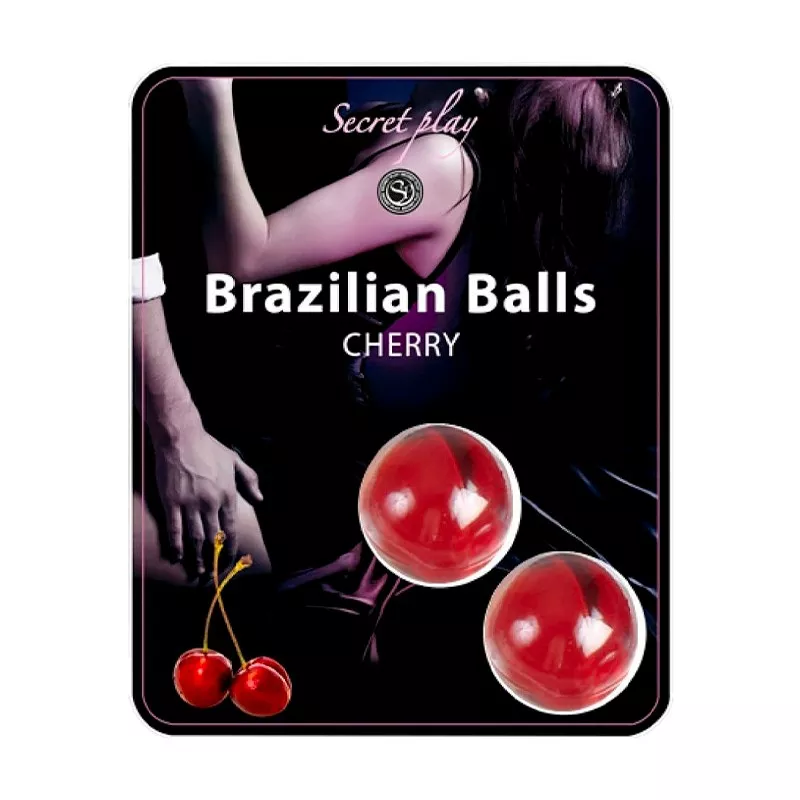 SECRET PLAY Brazilian Balls Cerise par 2