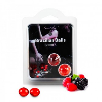 SECRET PLAY Brazilian Balls Fruit des bois par 2