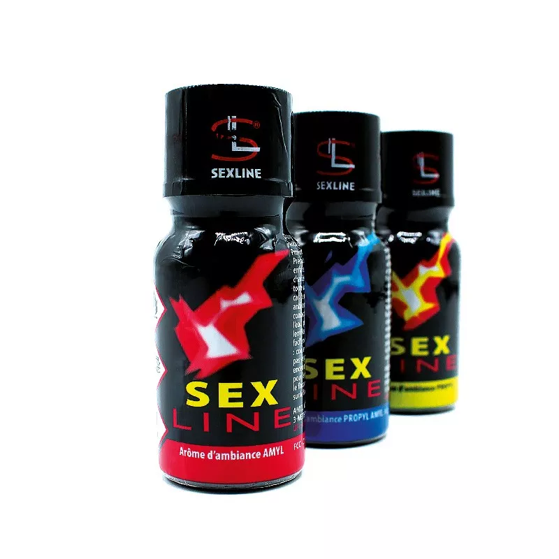 Poppers SEXLINE rouge Amyl 15mL