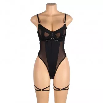Body noir de la marque Oh oui - En vente en magasin lingerie Easy Love Shop