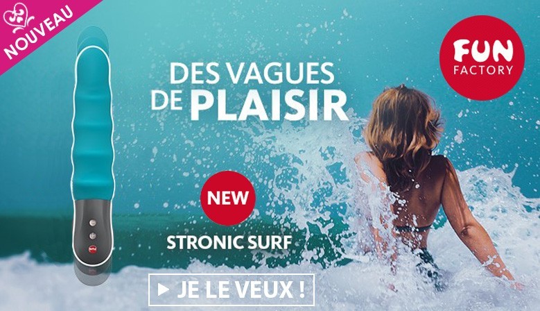 NOUVEAU : Le STRONIC SURF de FUN FACTORY disponible chez EASY LOVE !